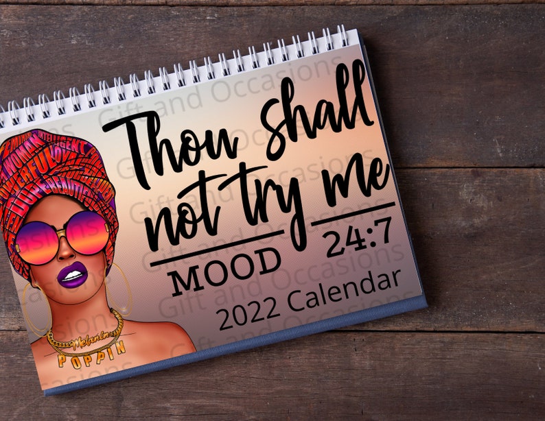 2024 African American Wall Calendar Black Women Calendar Etsy