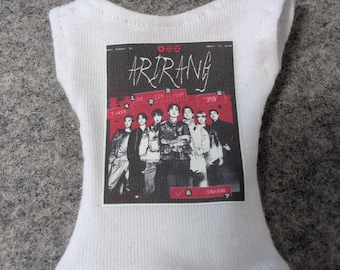 Country, Pop, R&B Music Graphic T-Shirts  for 1/6 Scale Fashion Dolls