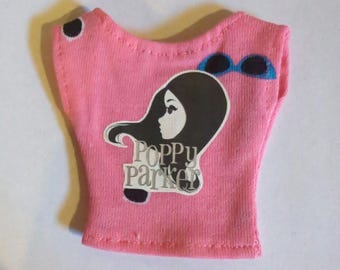 Doll logo graphic T-shirt for 1/6 Scale Fashion Dolls