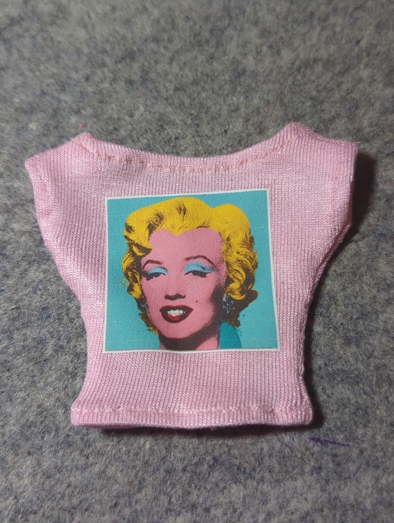 Graphic T-shirts for 1/6 scale fashion dolls
