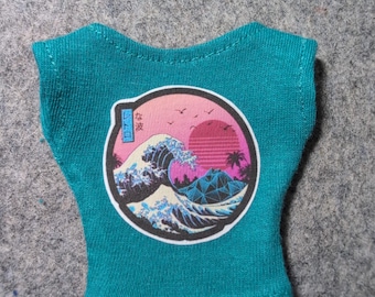 Graphic T-shirts for 1/6 scale fashion dolls