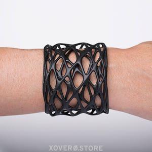 Galaxie Cuff - 3d Printed Nylon Bracelet