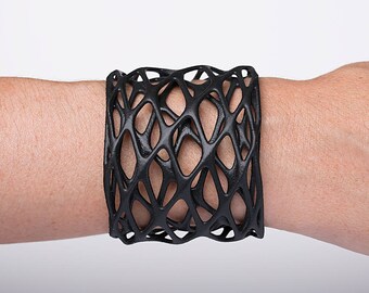 Galaxie Cuff - 3d Printed Nylon Bracelet