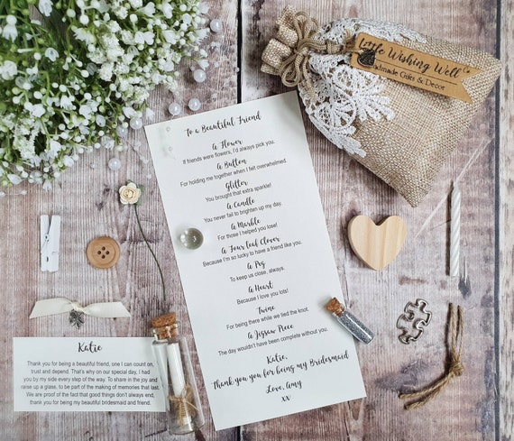 Thank you hotsell gift for bridesmaid