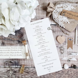 Regalo de aniversario para ella / Regalo de aniversario en papel / Aniversario de bodas / Razones por las que te amo