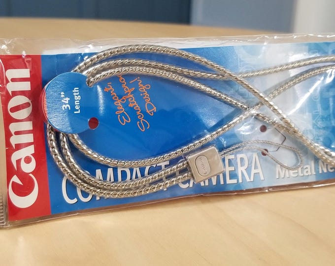 Canon Compact Camera 34-inch Metal Neck Strap 1 - New in Package