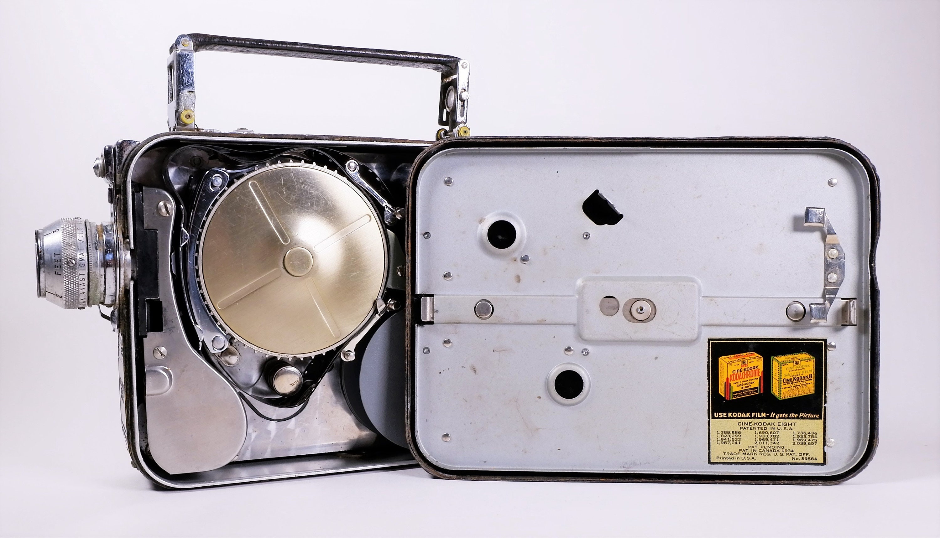 1930s Cine-Kodak Eight Model 60 8mm Movie Camera - For Display and