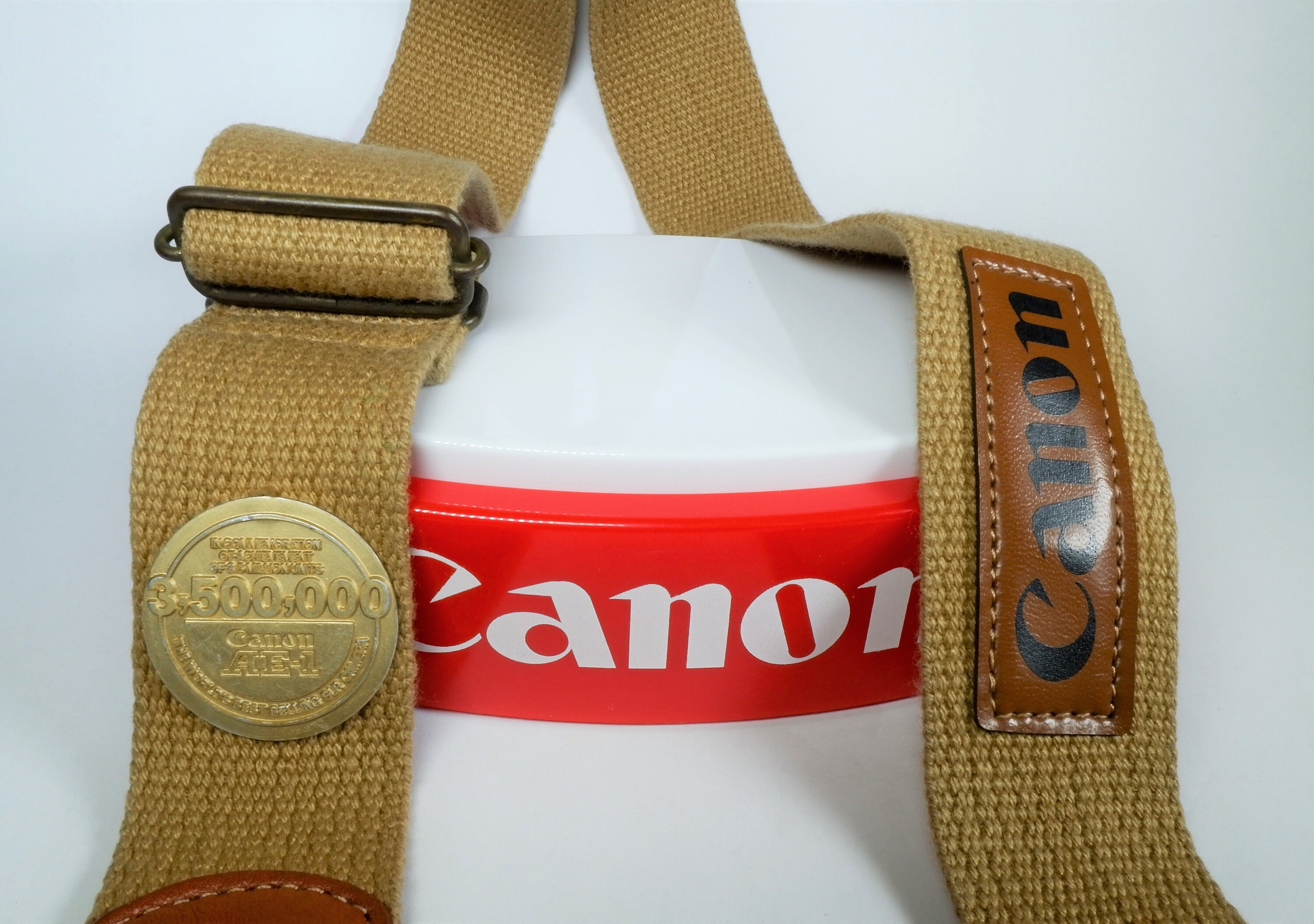 Canon AE1 Commemorative Adjustable Cotton , Metal and Leather