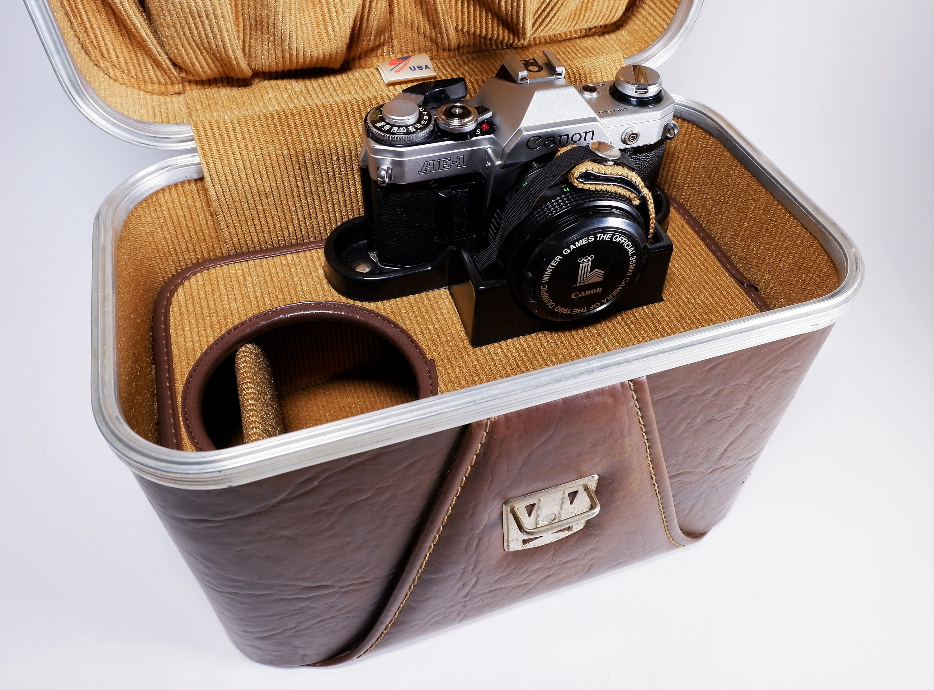 Vintage Marsand Branded Camera Bag - Nice Large Size - Holds 2 or more