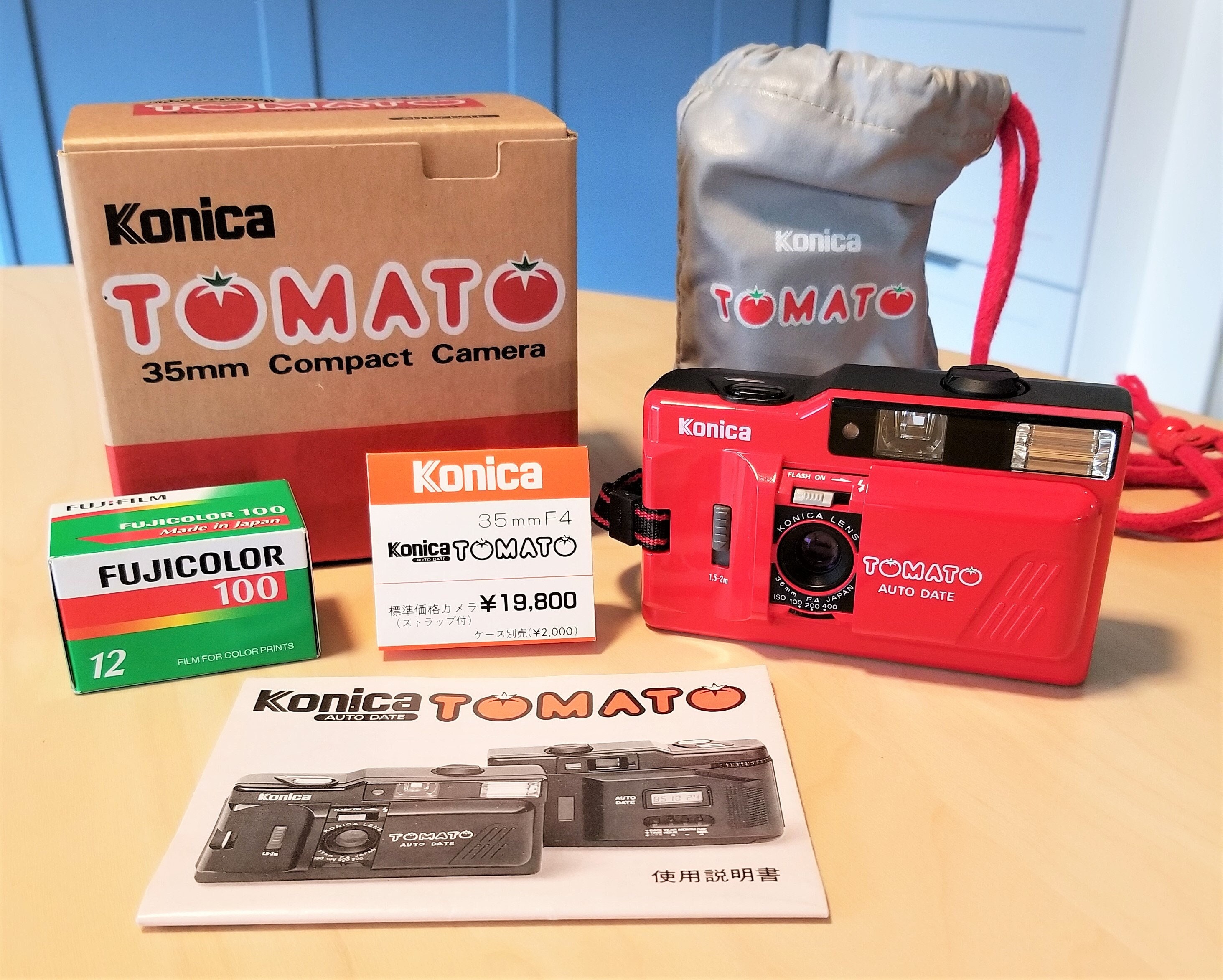 Konica TOMATO AUTO DATE フィルムカメラ 現状渡し 日本製