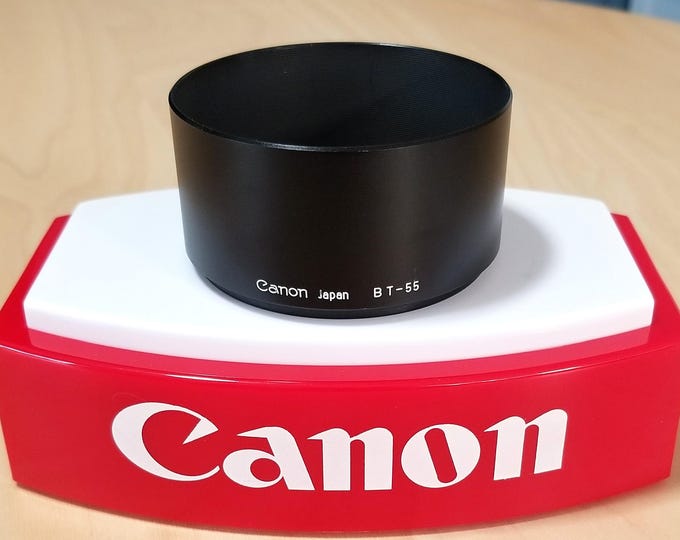 Canon Metal BT-55 FD Lens Hood, Lens Shield - For 55mm