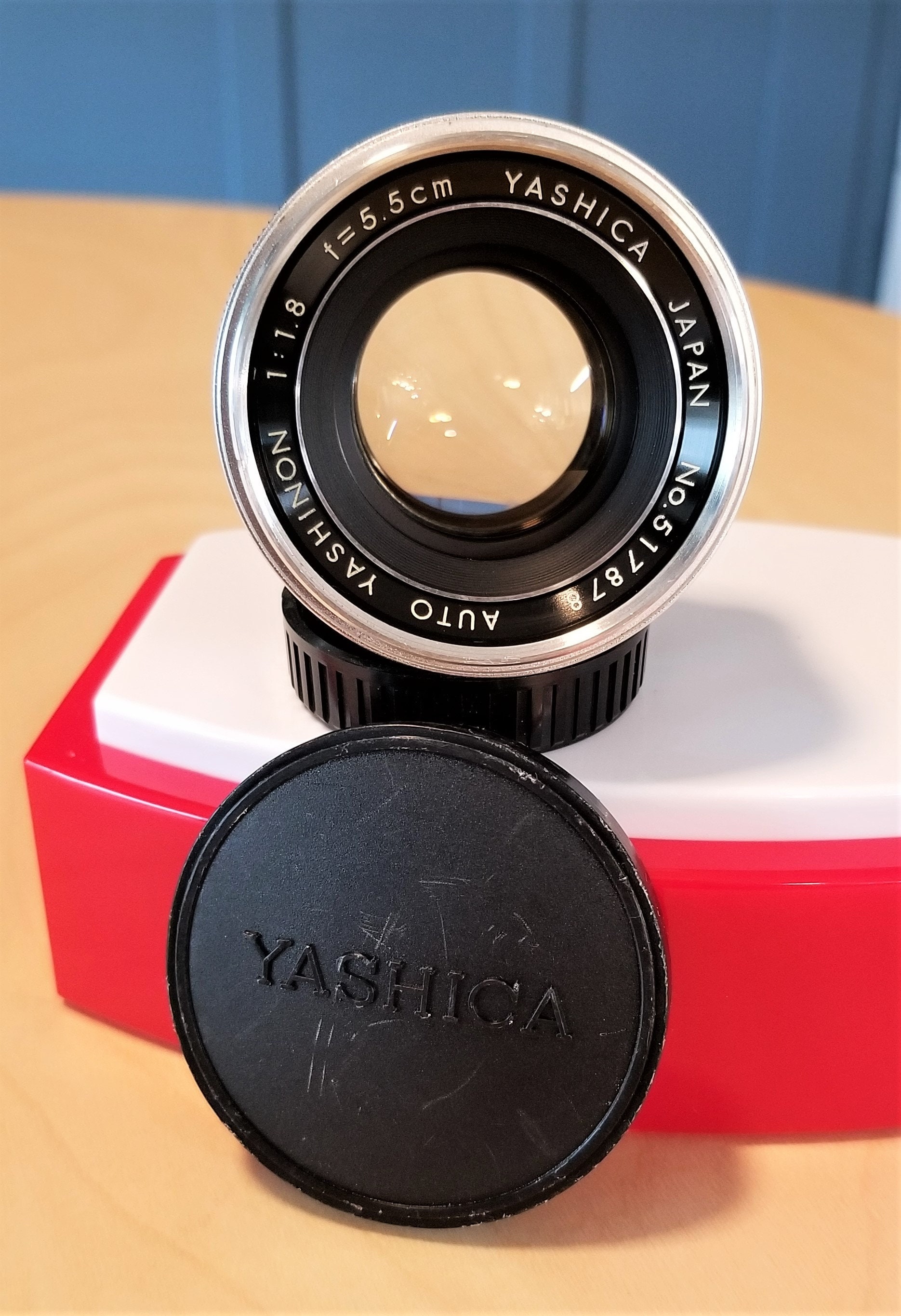 Yashica Auto Yashinon (Tomioka Optical) 5.5cm f/1.8 M42 Yashica Auto Yashinon (Tomioka Optical) 5.5cm f/1.8 M42
