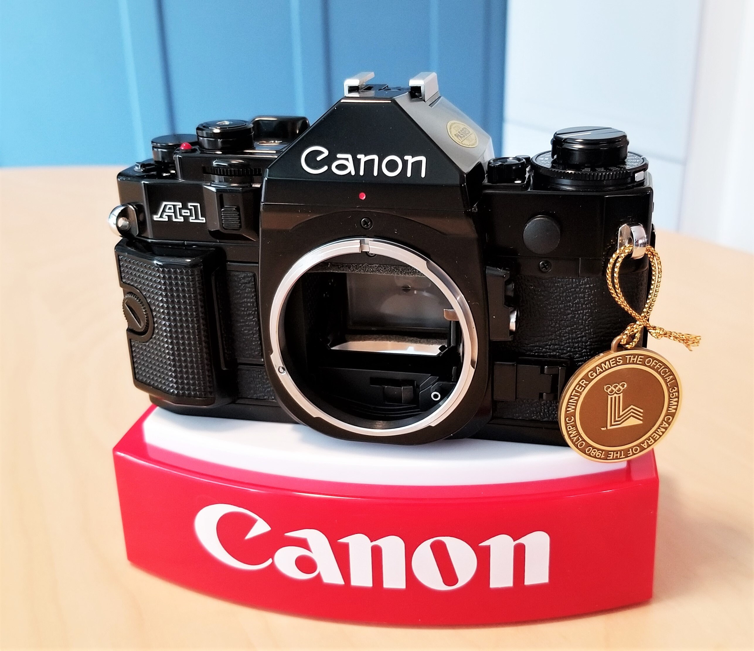 Cannon もの凄く F1 1980 Lake Placid Olympic レンズ付 Cannon もの凄く F1 1980 Lake Placid Olympic レンズ付