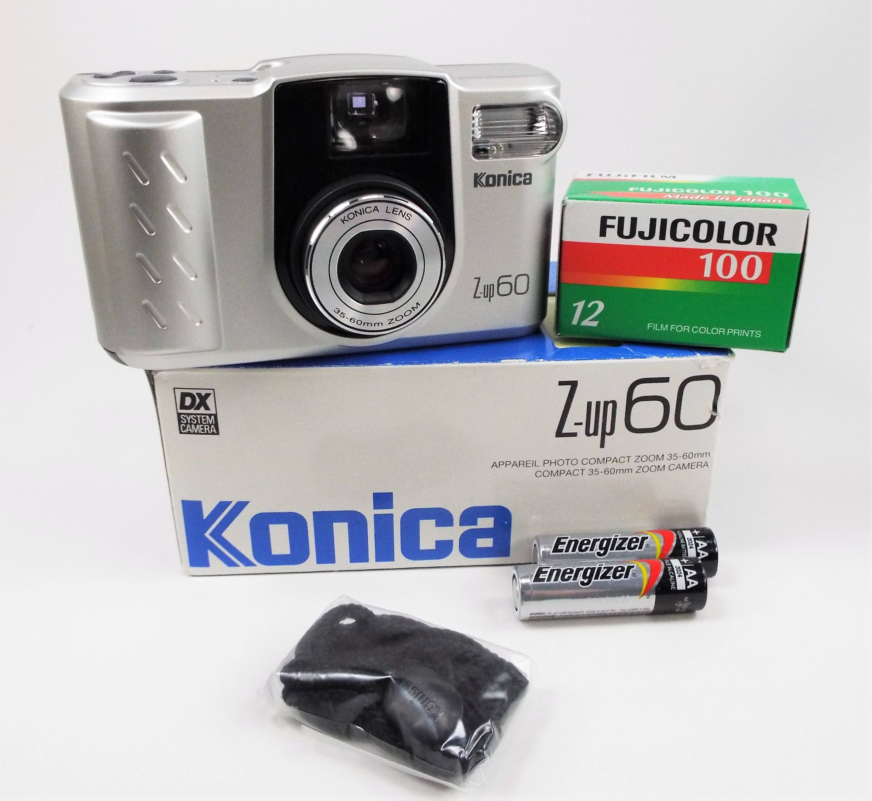 Konica Z-up 60 Compact 35-60mm Zoom Camera Outfit - 35mm Konica Z-up 60 Compact 35-60mm Zoom Camera Outfit - 35mm