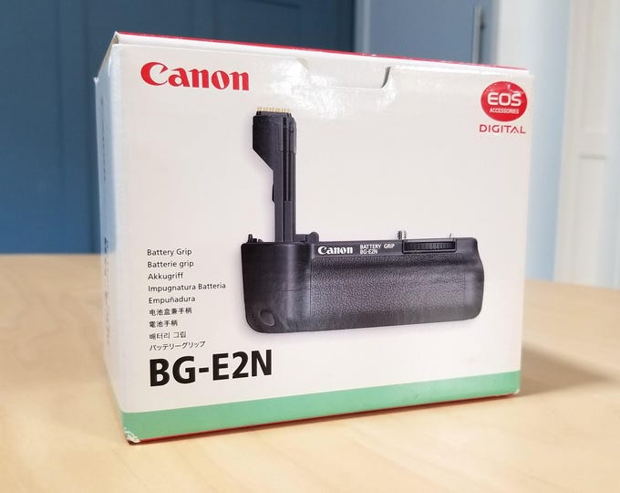 Canon Battery Grip BG-E2N - NOS - for EOS 20D, 30D, 40D, 50D Digital Cameras - Mint New