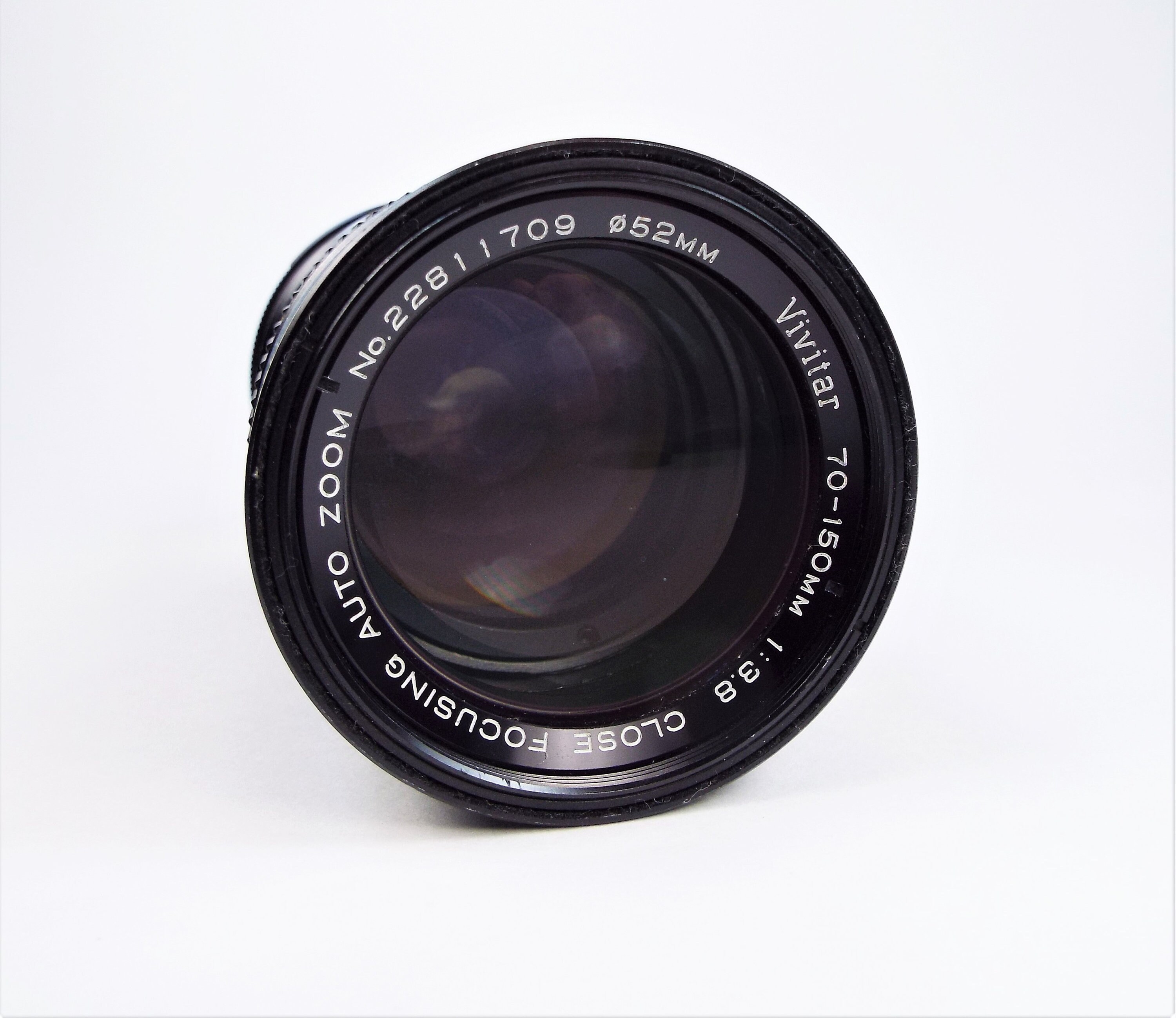 Vivitar Canon FD Mount 70150mm f3.8 Zoom Lens Macro CloseFocusing Automatic Include Rare