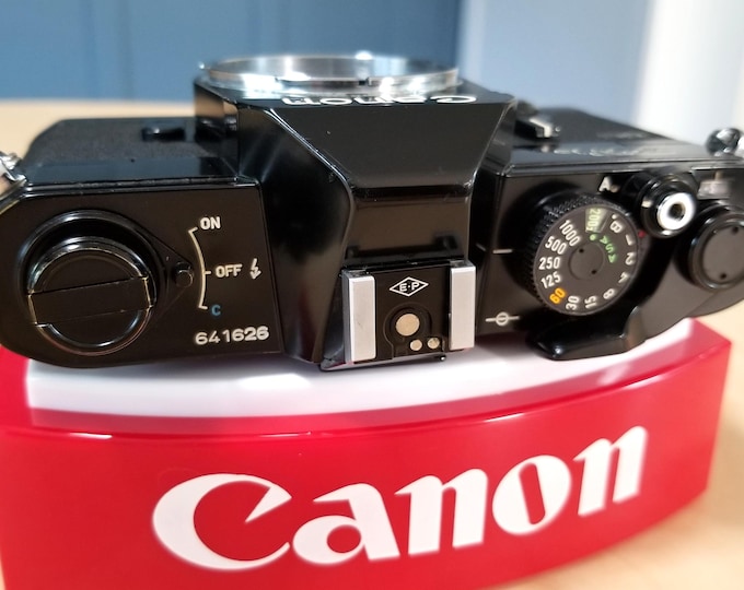 Canon FTb-N 35mm SLR Camera - Rare EP Mark Japan - Later 1977 Version - Fully Tested