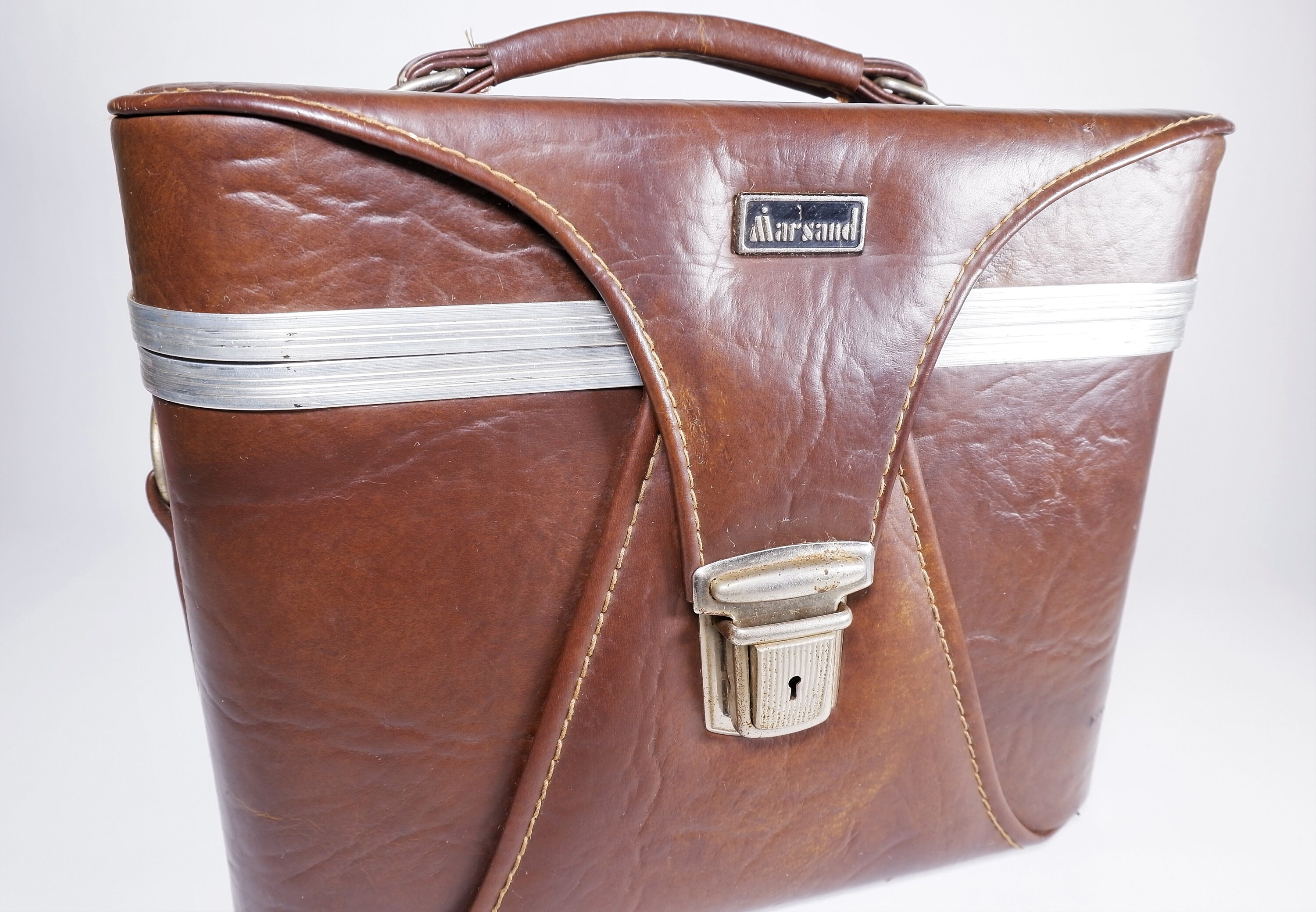 Vintage Marsand Branded Camera Bag Nice Large Size Holds 2 or more cameras and lenses