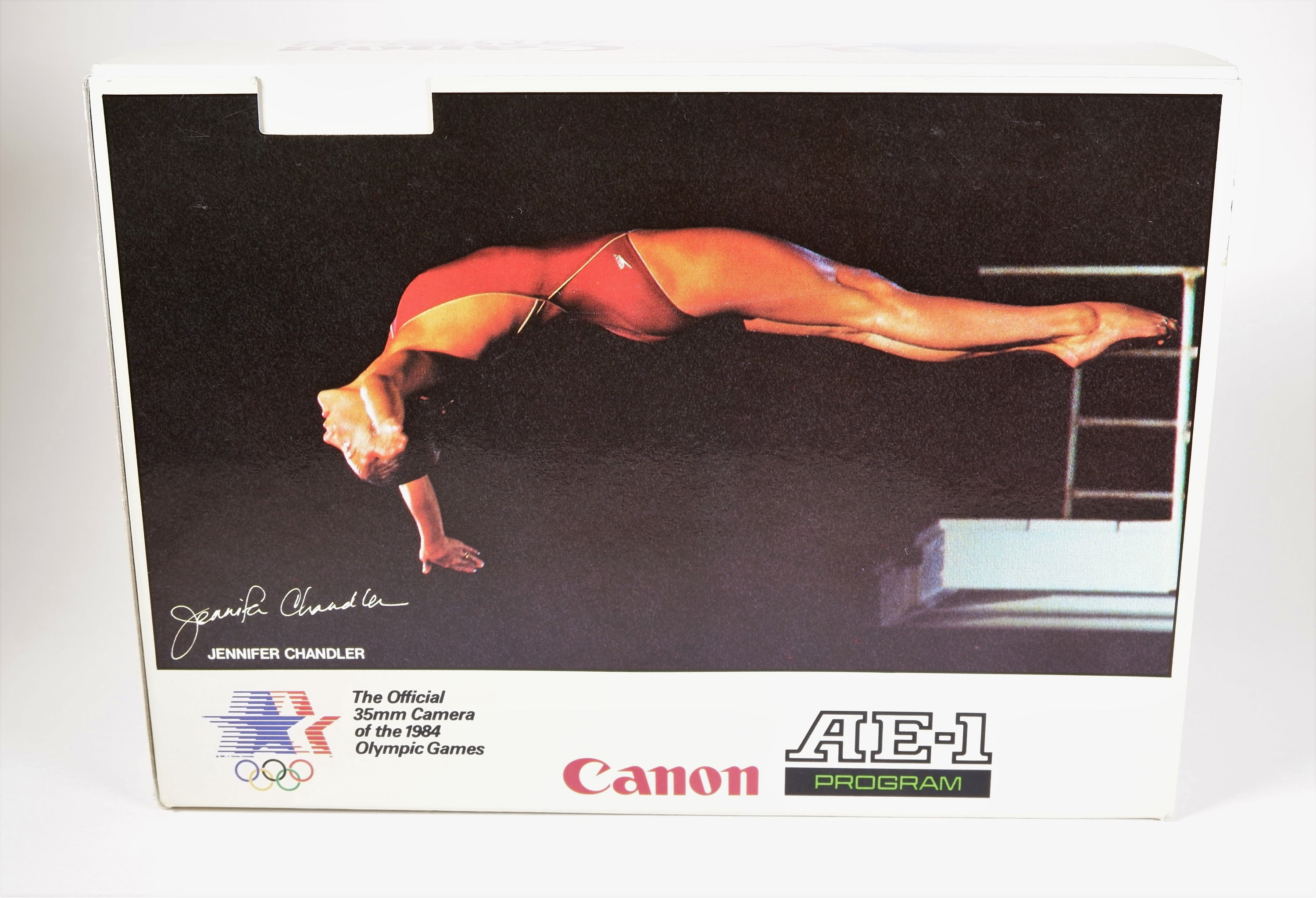 Rare Canon AE-1 Program The Official 35mm Camera of the 1984