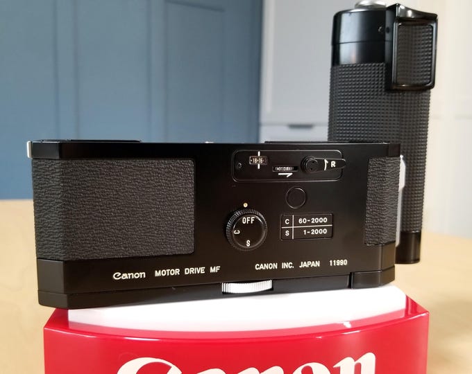 Canon Motor Drive MF for Canon F-1 35mm SLR - High-Speed Drive - Mint Condition