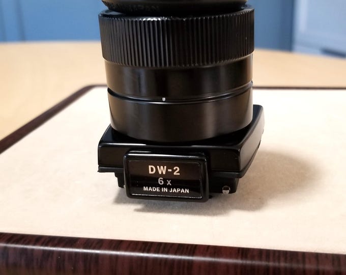 Nikon DW-2 6x Focusing Finder for Nikon F2 and F 35mm SLR Film Cameras