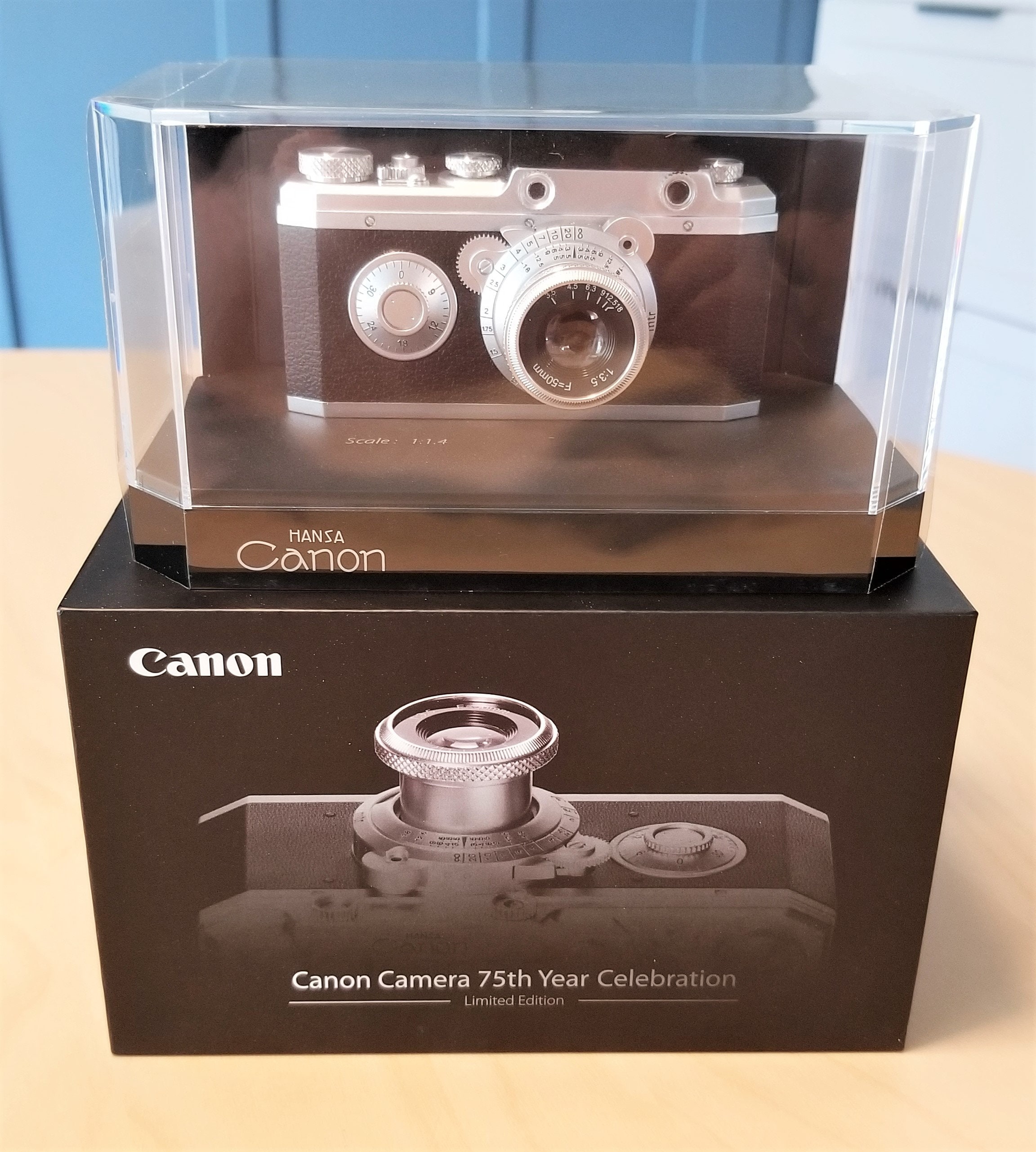 Canon Camera 75th Year Celebration Limited Edition Hansa Canon
