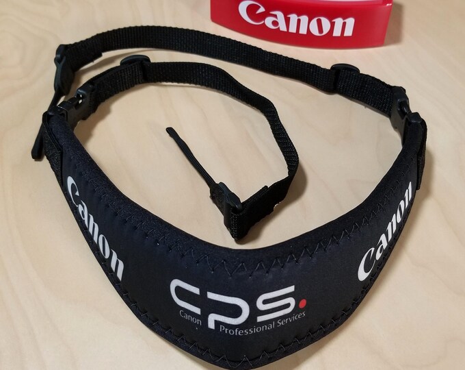Canon CPS Padded Neoprene Camera Strap – Adjustable - Op/Tech USA Accessory