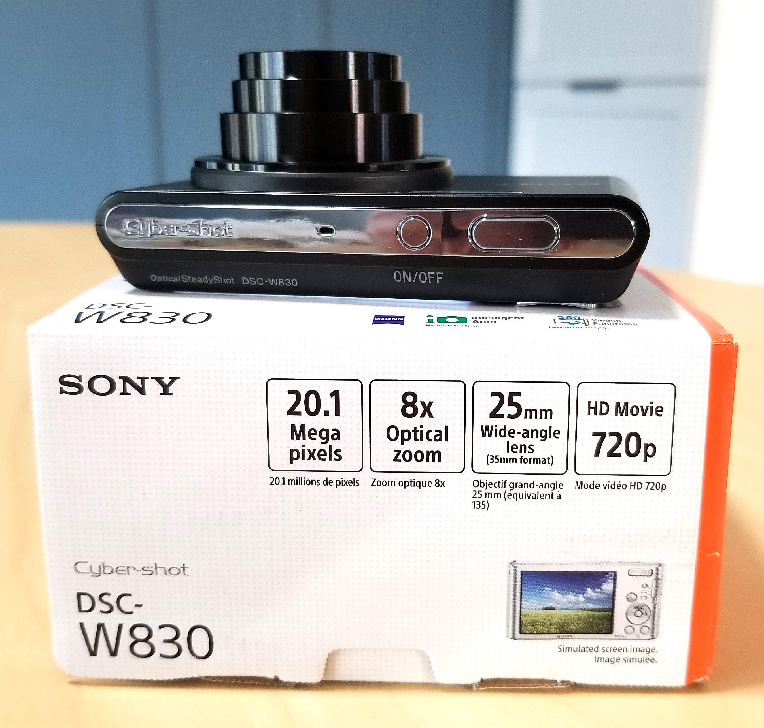 「動作確認済み✨️」SONY DSC-W830 バッテリー付き✨️ 動作確認済み✨️」SONY DSC-W830 バッテリー付き✨️ DSC-W830