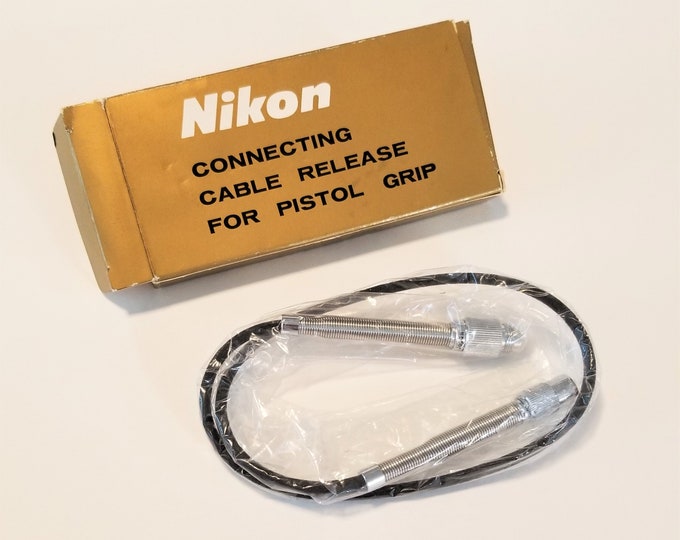 Nikon Connecting Cable Release for Pistol Grip - NIB - for Nikon F, F2 35mm Film Cameras