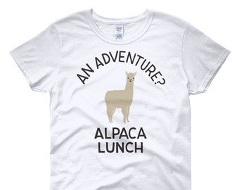 Adventure alpaca lunch shirt