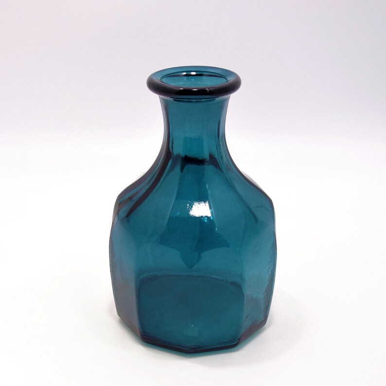 RECYCLED GLASS Vase Pink 30cm Bottle Vase Ecofriendly Etsy