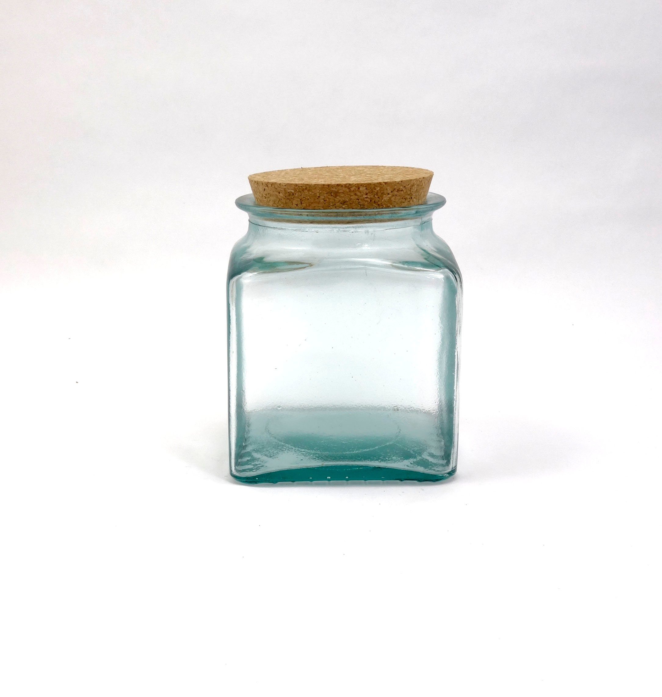 Large Clar Glass Jar 16cm 20cm or 30cm / Kitchen Storage From Recycled Glass  / Large Candle Holder Event or Wedding Decor / Flower Mason Jar 