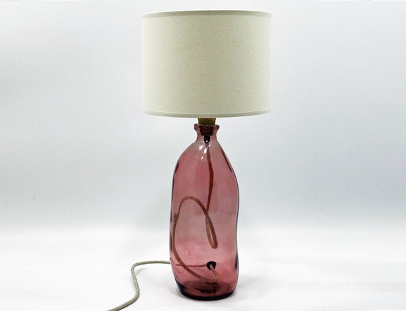 blown glass lamp base