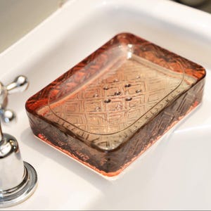 Rectangular Recycled Glass Soap Dish