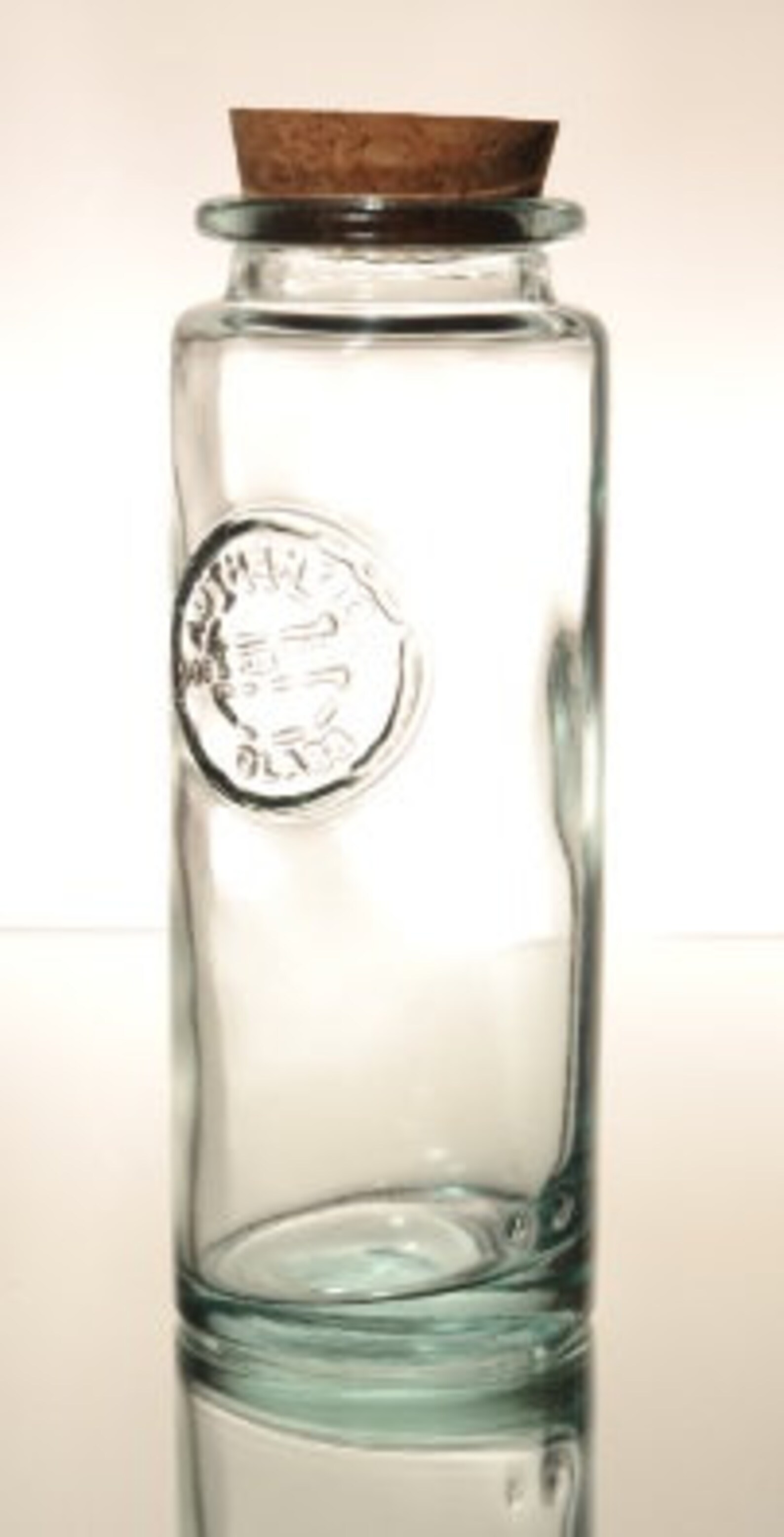 RECYCLED GLASS Spaghetti Storage Jar 30.5cm Clear Etsy