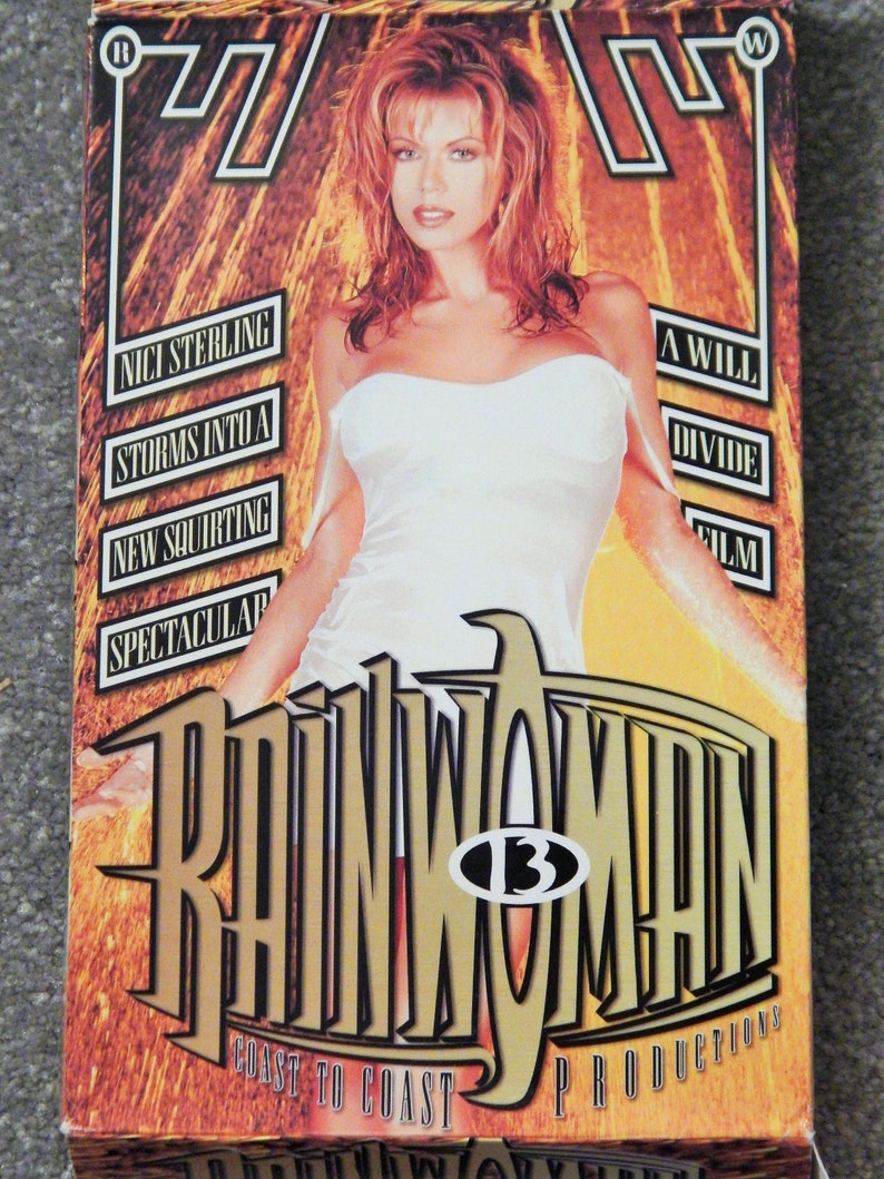 Rainwoman 13 1990S XXX VHS Nici Sterling Chloe Temptress Etsy