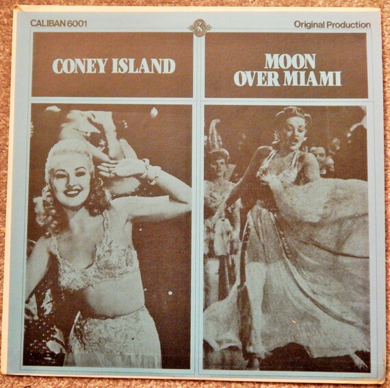 Coney Island 1943 Moon Over Miami 1941 12 Vinyl Etsy