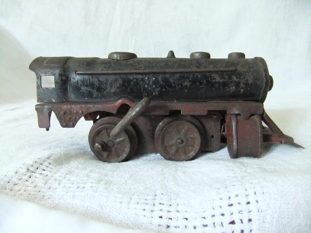 Antique Toy Train Engine - Etsy