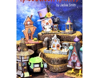 Halloween Haunts Collection: SVG Miniature Putz House Patterns