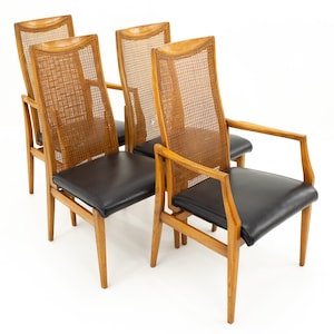 Drexel Mid Century Dining Chairs Set of 4 mcm image 1