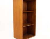 Jens Risom Walnut Bookcase Shelving - mcm
