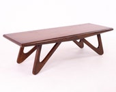 Adrian Pearsall for Craft Associates Mid Century Coffee Table - mcm