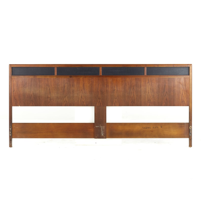 Jack Cartwright for Founders Mid Century King Headboard mcm image 2