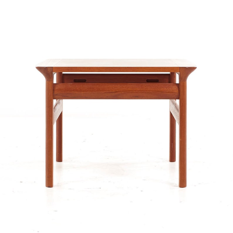 Komfort Mid Century Danish Teak Side End Table mcm image 2