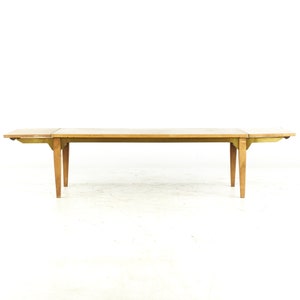 Milo Baughman for Murray Mid Century Expanding Bench Brass Coffee Table mcm image 2