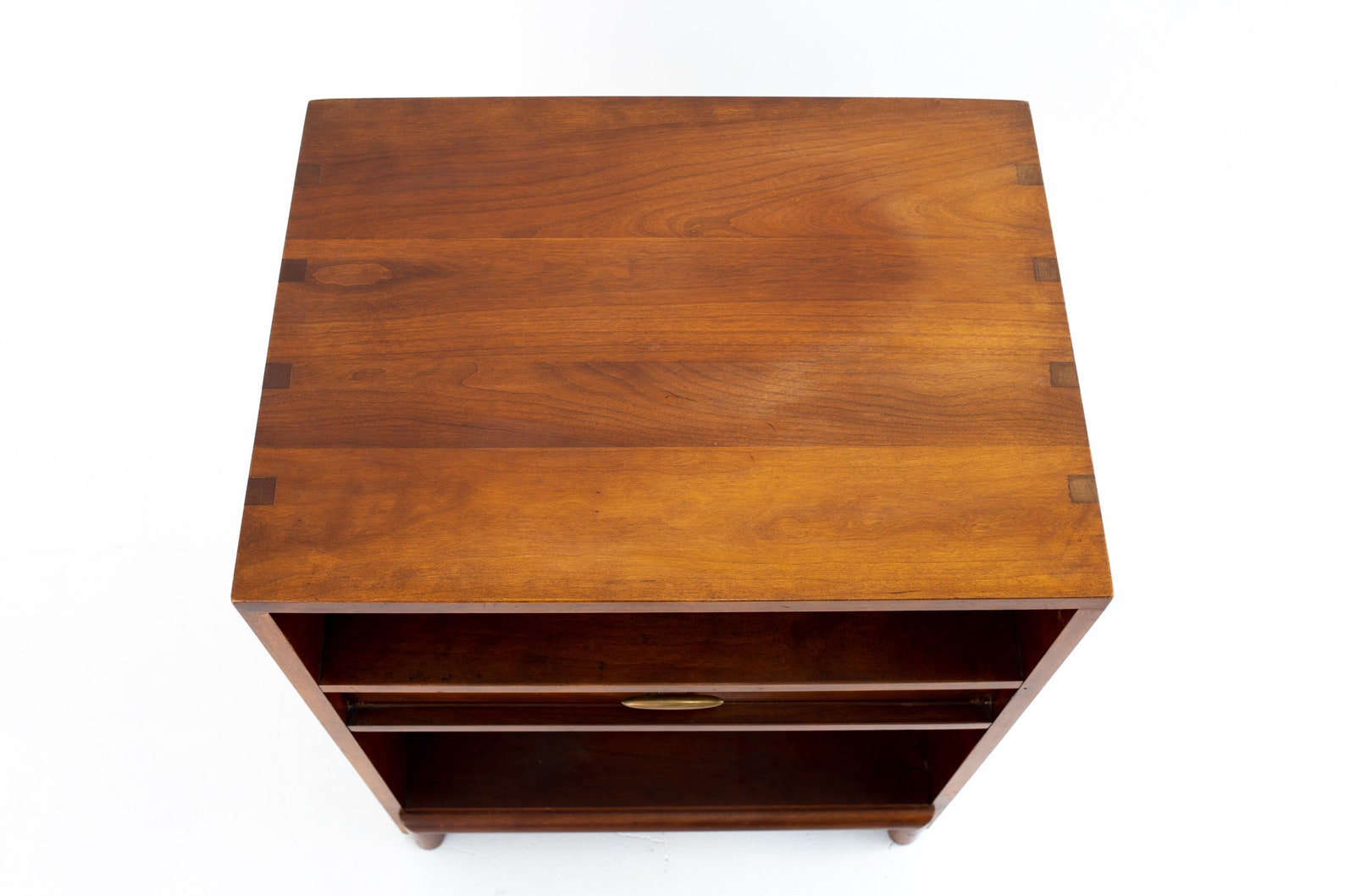 Willett Furniture Mid Century Cherry Nightstand Mcm Etsy