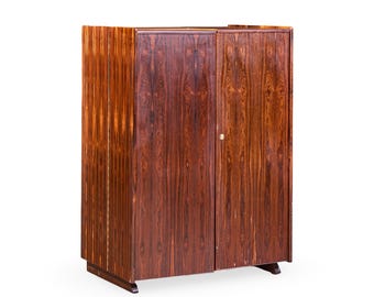 Mummenthaler & Meier Mid Century Rosewood Magic Box Hideaway Desk - mcm