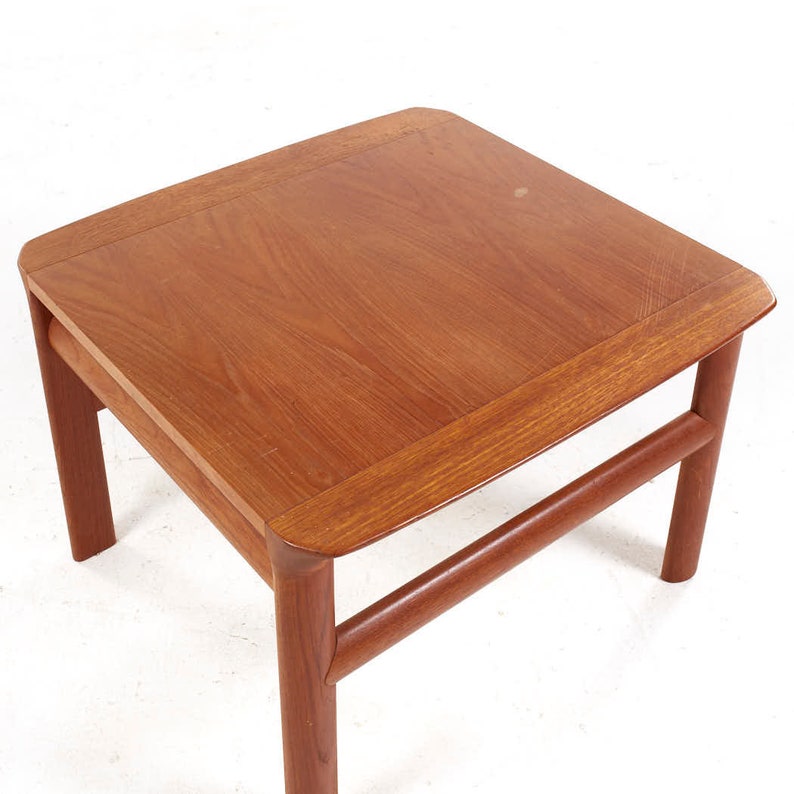 Komfort Mid Century Danish Teak Side End Table mcm image 7