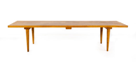 Mcm slat bench discount