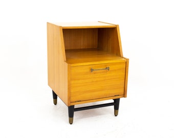 Milo Baughman for Drexel New Todays Living Mid Century Nightstand - mcm